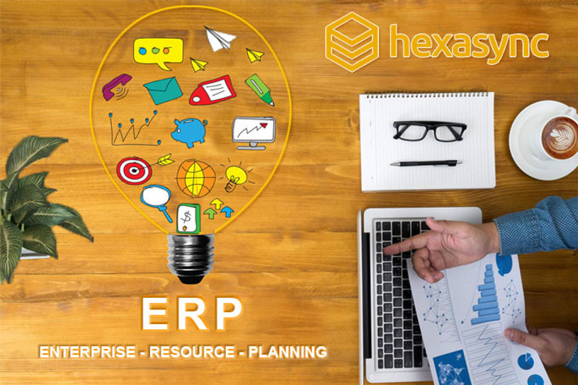 ERP bao gồm 3 yếu tố: Enterprise - Resource - Planning