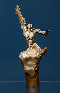 Statuetka Nagrody im Zajdla (www.granice.pl)