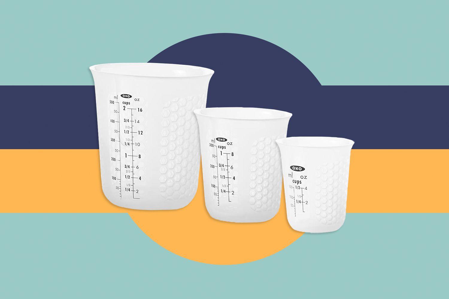 Shoppers Love This Oxo Silicone Measuring Cup Set for Melted Butter