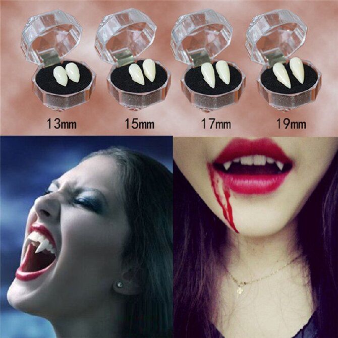 Halloween vampire make-up