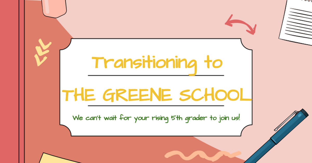 Transition to Greene 2023-24