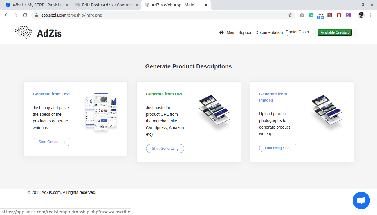 Adzis - eCommerce Content Generator is on AppRater