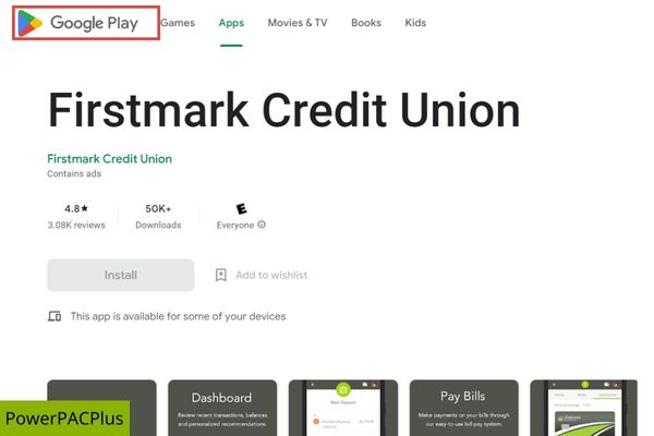 firstmark credit union mobile app in google play
