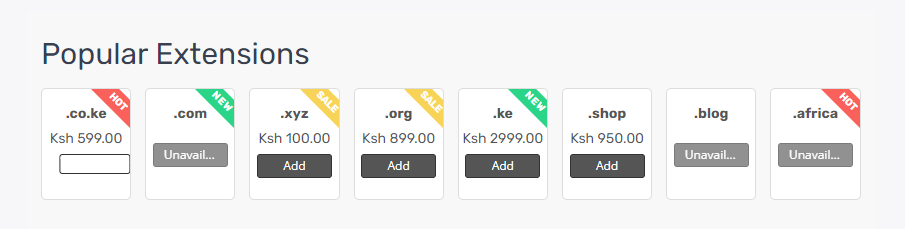 How to register a domain in Kenya
