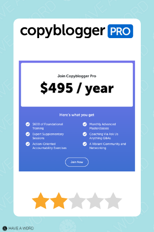Copyblogger pro copywriting course review