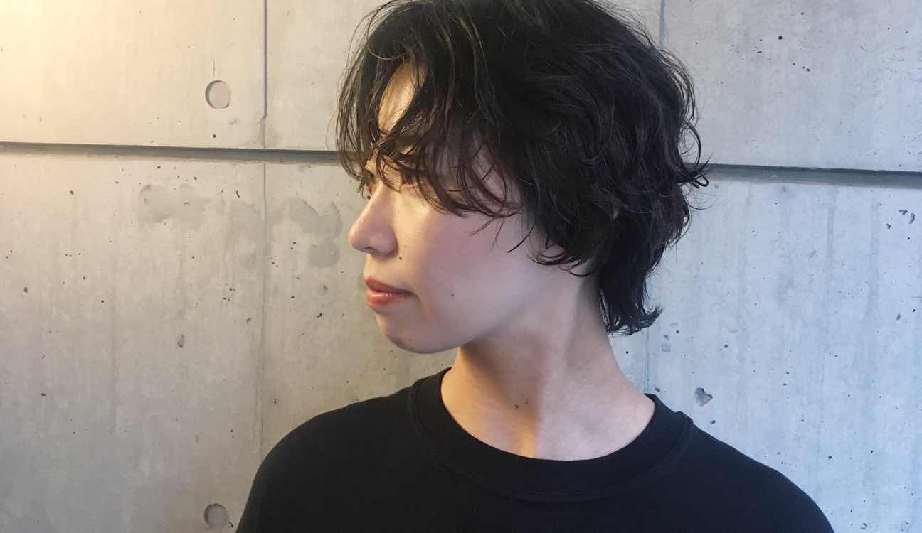 Fukunaga Blog ウルフショート パーマ
