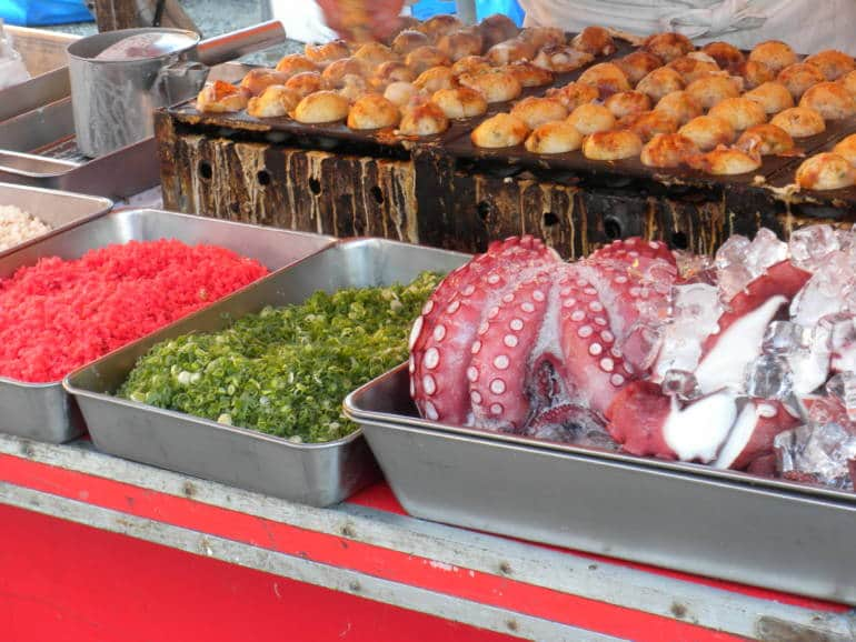 Kyoto street food markets