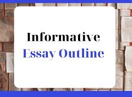 How to write an informational essay