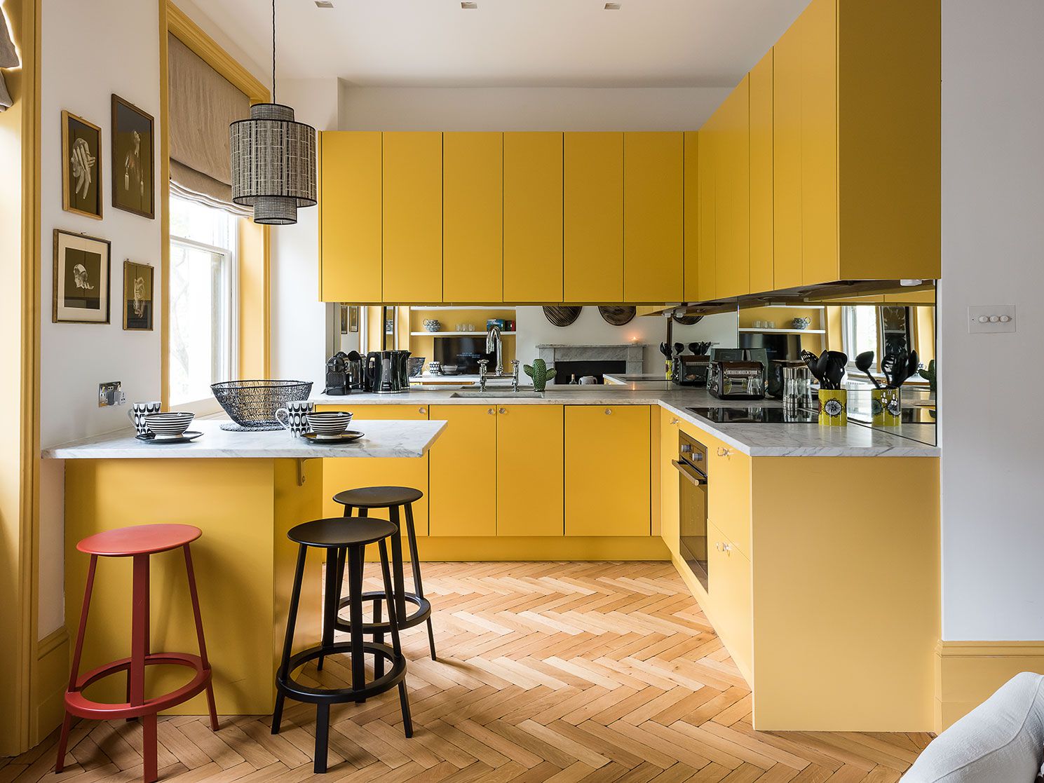 Bright Yellow Cabinets For A Vibrant Kitchen Design