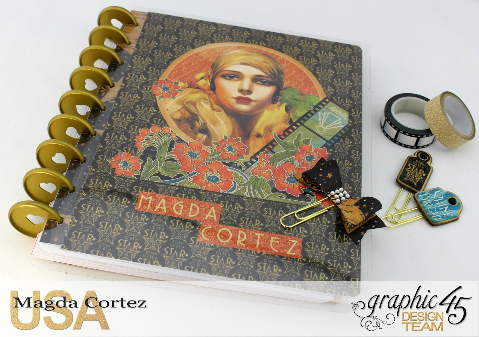 My JULY G45 Planner, Vintage Hollywood,By Magda Cortez, Product by G45, Photo 01 of 20  .jpg
