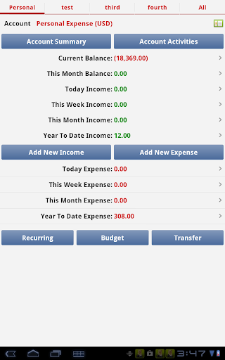 Expense Manager Pro apk