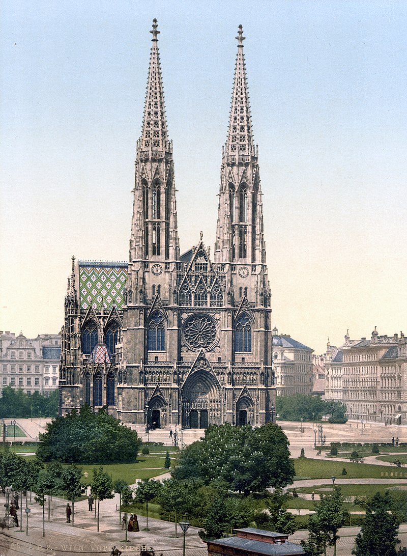 Votivkirche, ~1900