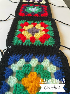 how to crochet a hooded cowl balaclava granny sqaures