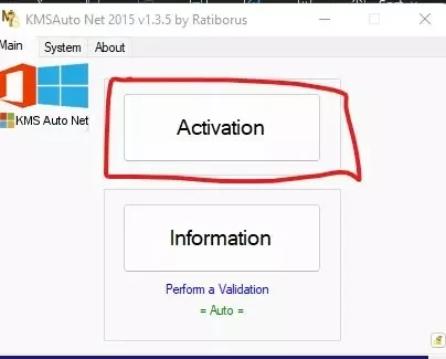 تفعيل الويندوز بأداة KMSAuto