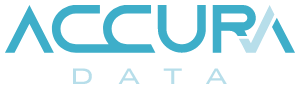 AccuraData Logo.