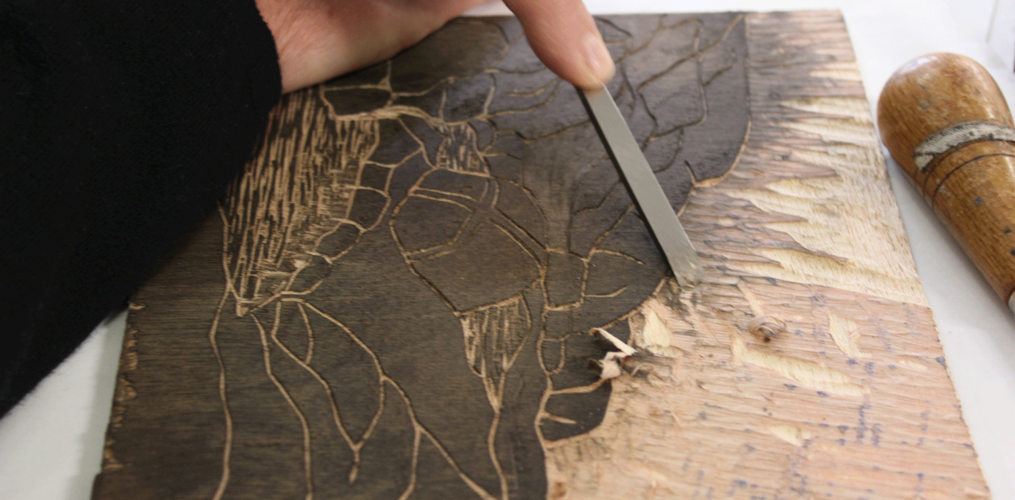 Wood engraving technique