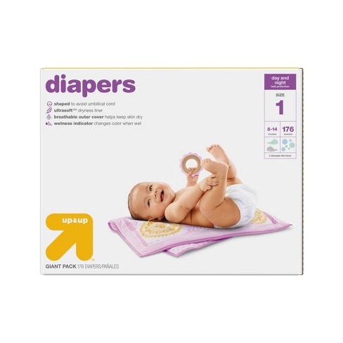 pampers newborn diapers target