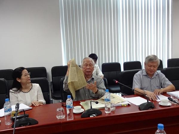 NB Phan Quang phát biểu ý kiến tại cuộc họp