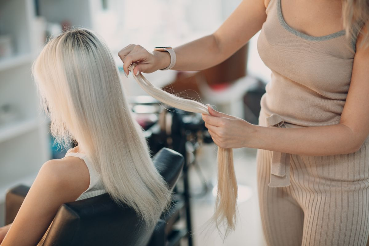 I-tip hair extensions
