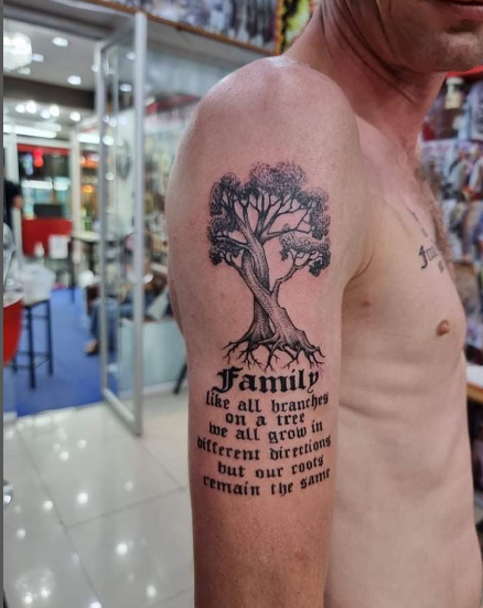 Family Tree Tattoo Quotes For Guys