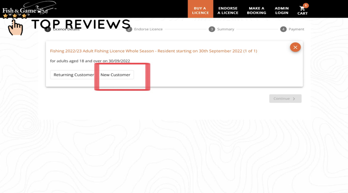new customer personal information