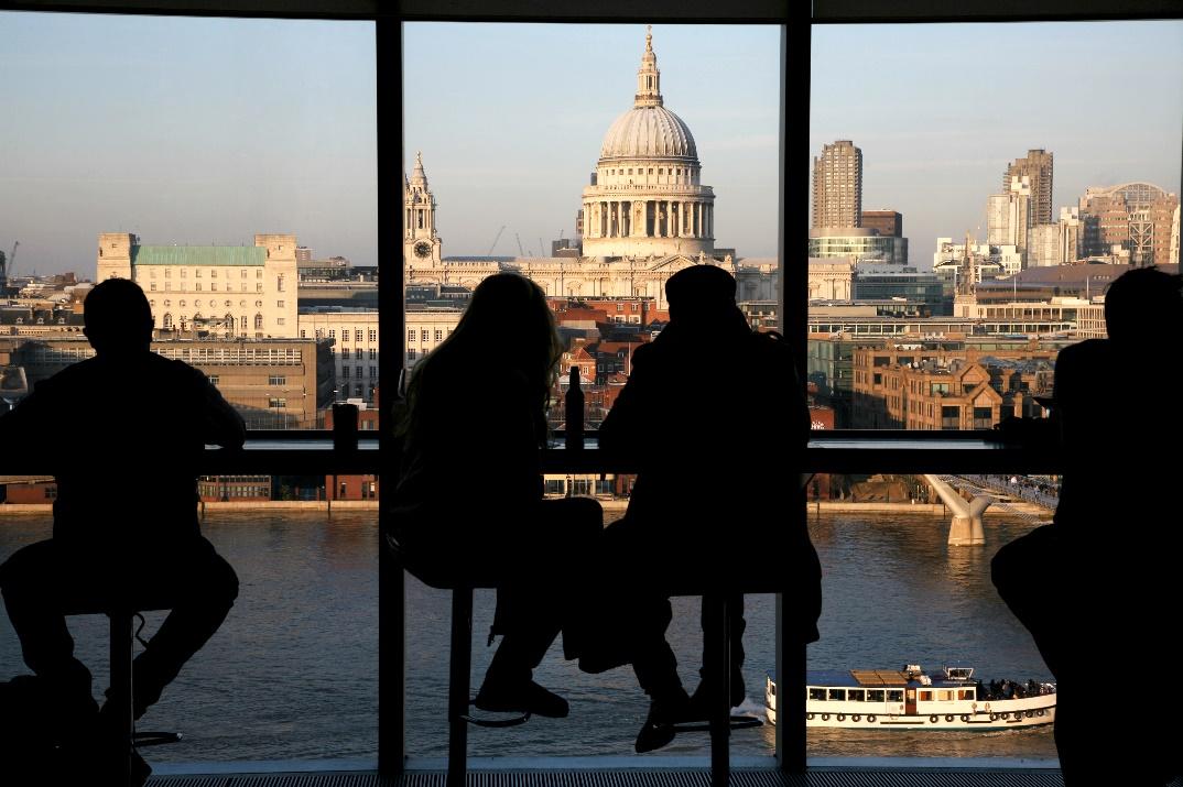 The view from Tate Modern