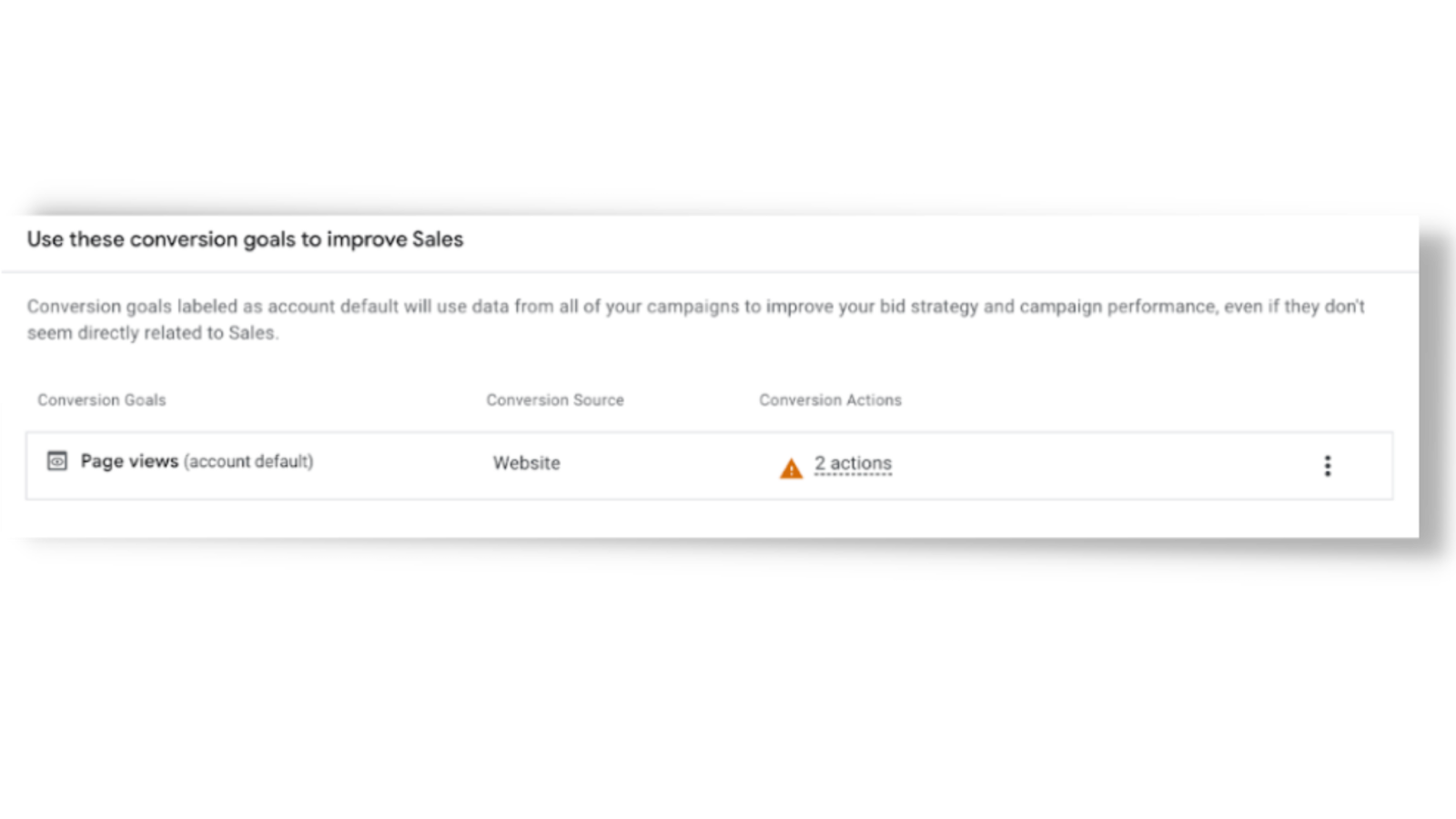 Set up YouTube Shorts Ads on VAC campaigns - conversions tracking
