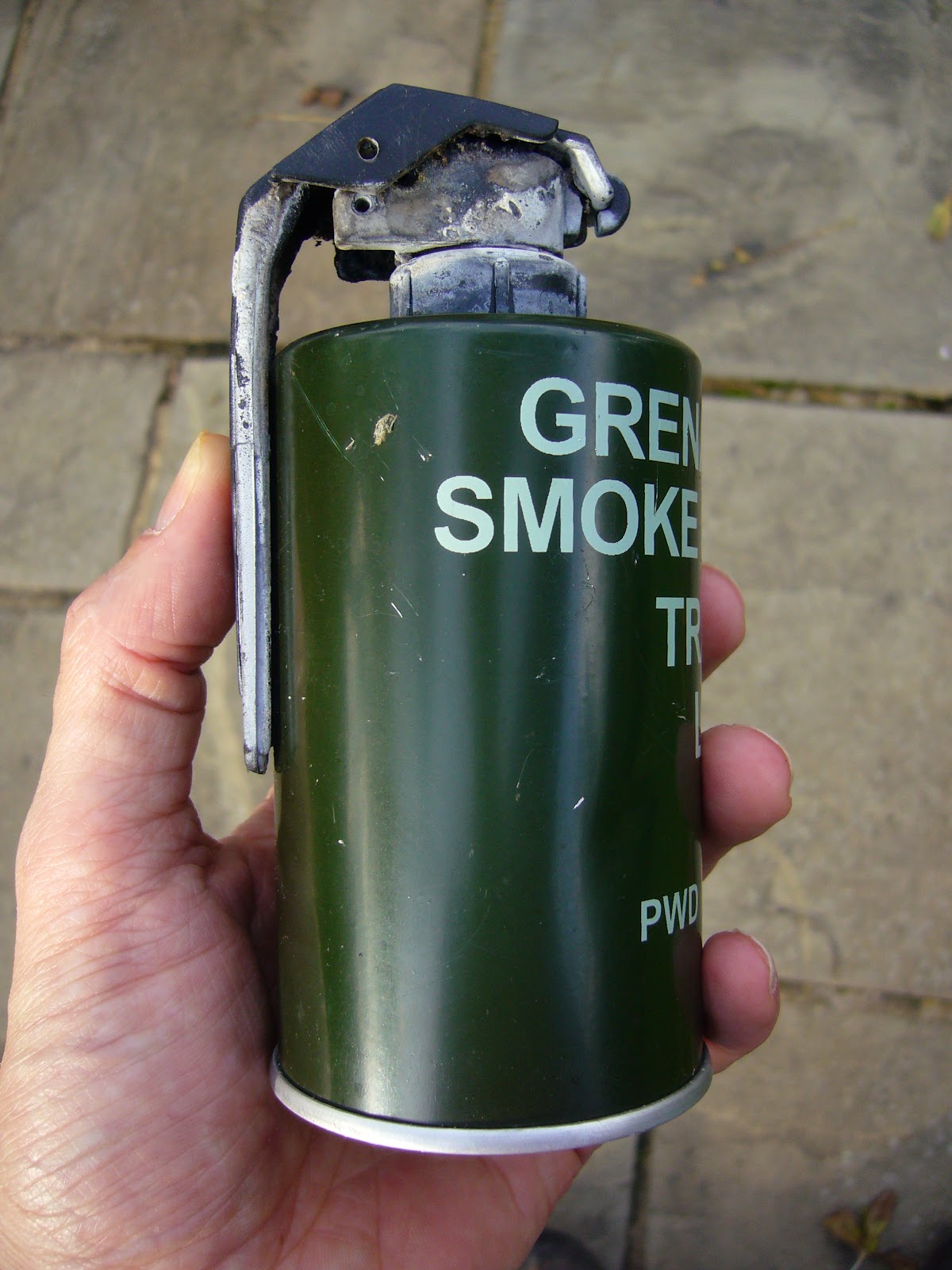 British L83A1 Smoke Grenade ...