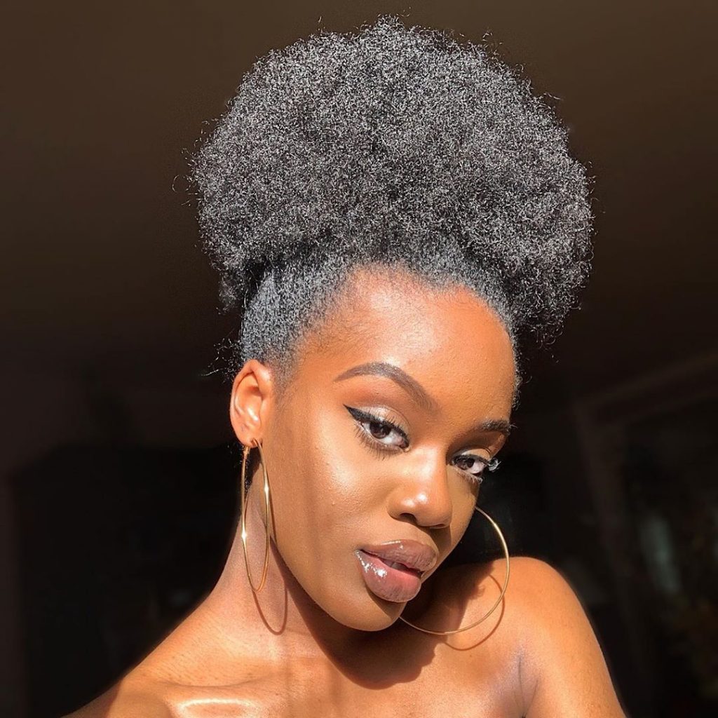 Afro hair Style for Ladies 