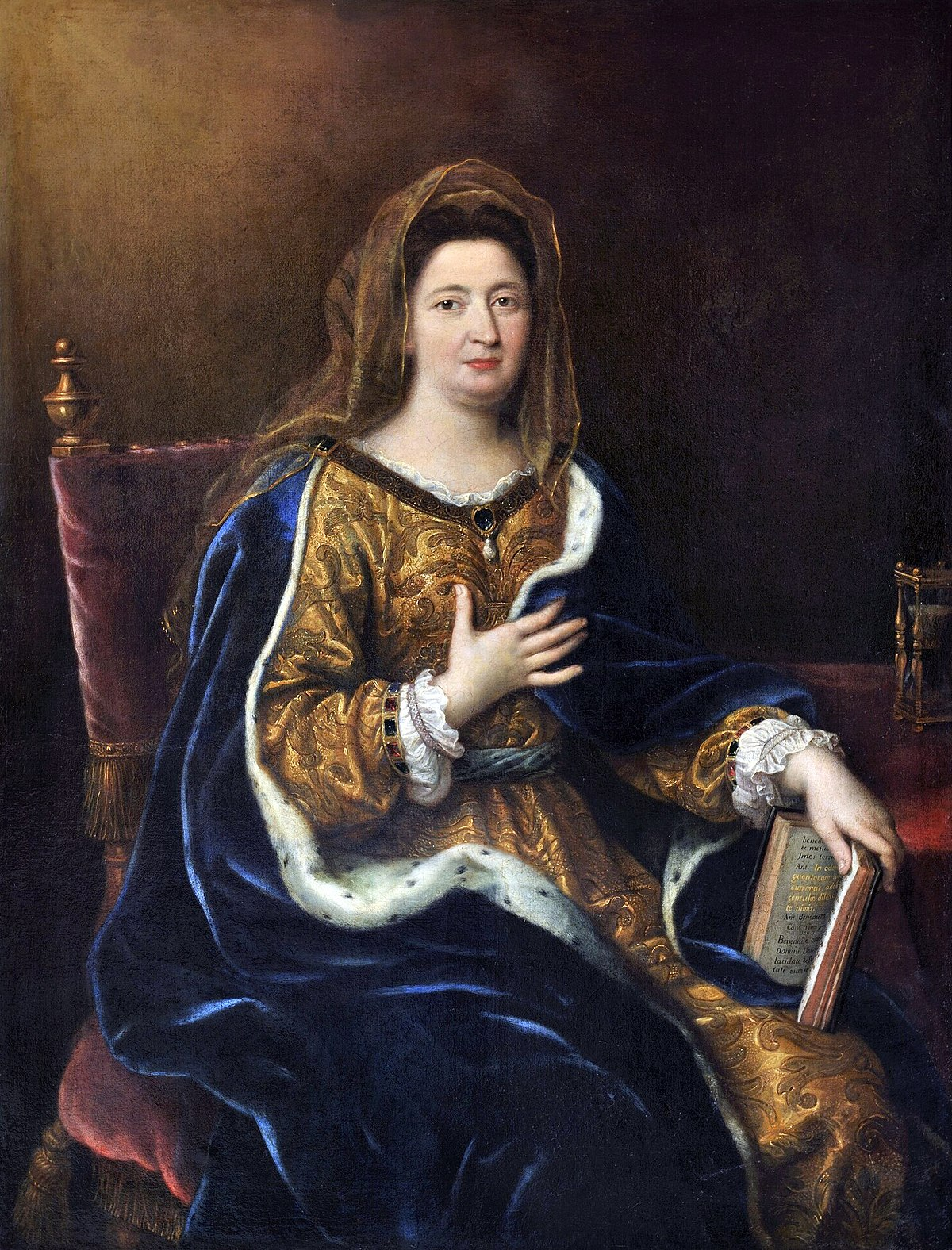 Peinture de Mme de Maintenon, veuve Scarron, née Françoise d'Aubigné