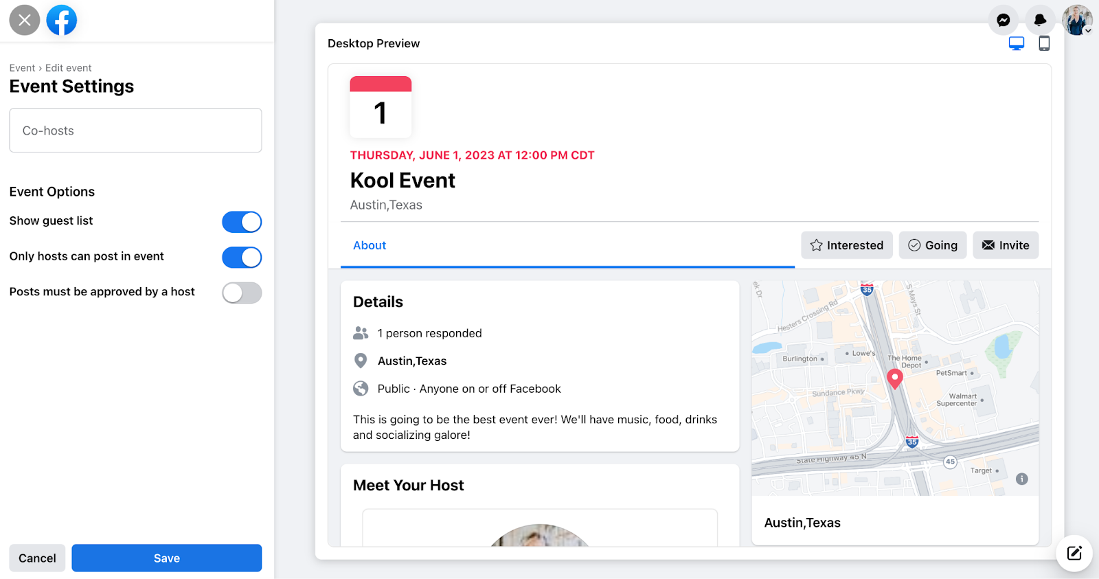 How to Create an Event on Facebook StepbyStep + Examples