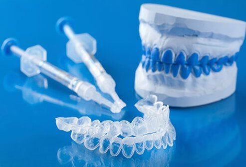 Tooth whitening trays are one method of whitening your teeth at home.