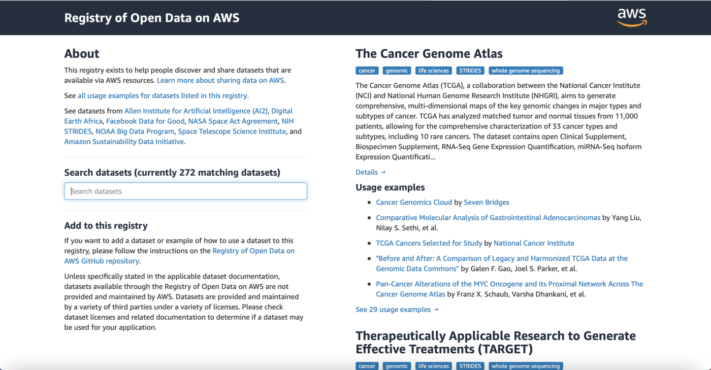 Amazon Datasets | 10 Best Data Science Websites