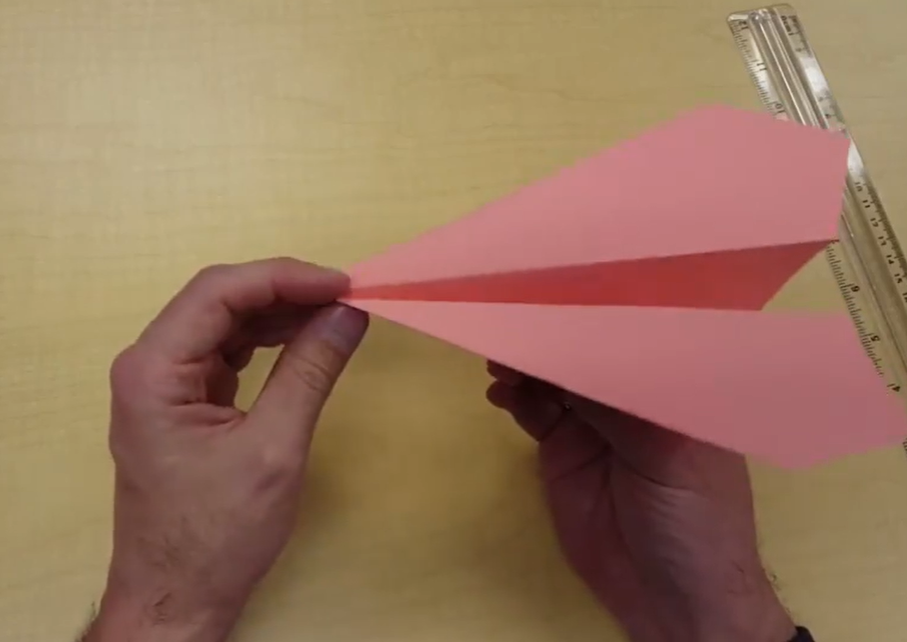 easy origami airplane