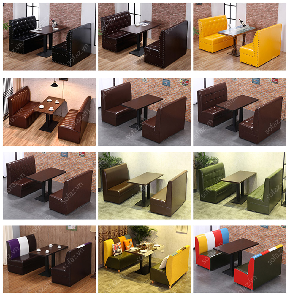 Top 7 mẫu sofa cafe đang nổi trội nhất hiện nay