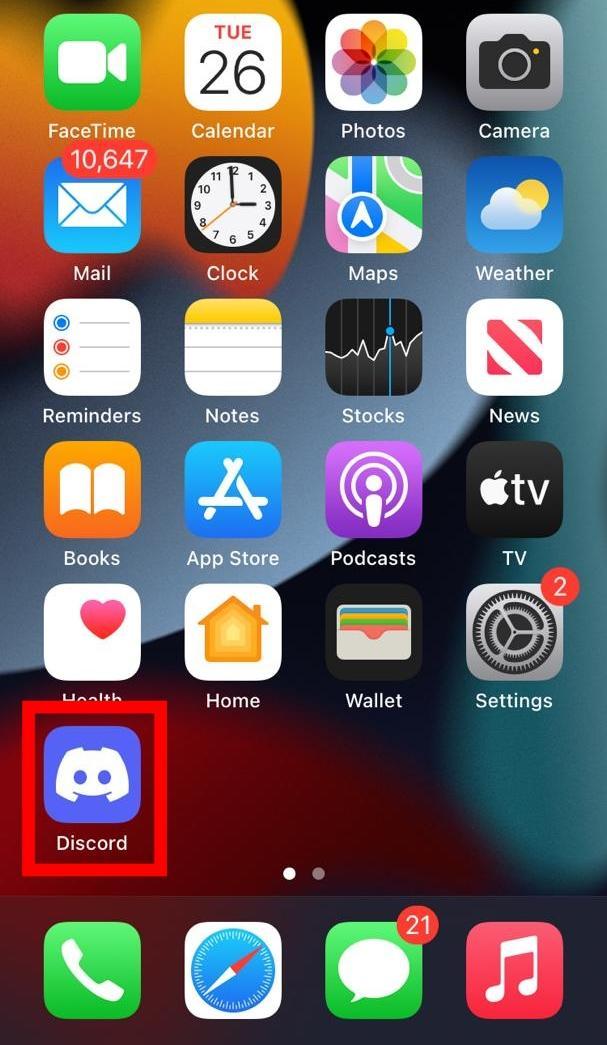  Long-press the app icon on the home screen