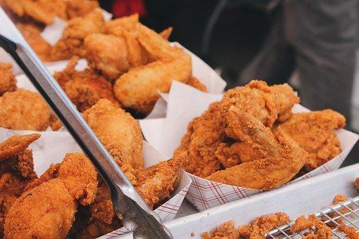 Fried Chicken, Chicken, Fast Food, Meal