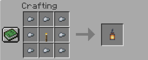 how to make lantern minecraft