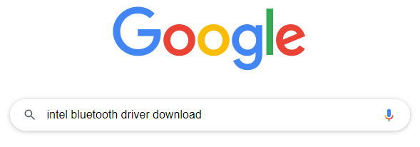 Searching on google intel bluetooth