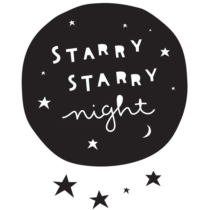 Starry starry night - wall deco - a little loevly company.jpg