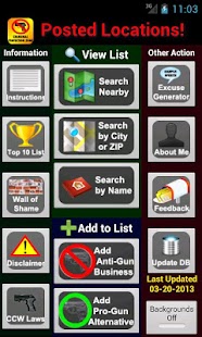 Posted! - Carry List Anti-Gun apk Review