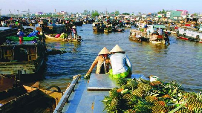 Tour du lịch free & easy Miền Nam trọn gói - Chợ nổi tập nấp