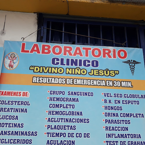 Opiniones de Laboratorio Clinico Divino Niño Jesús en Callao - Laboratorio