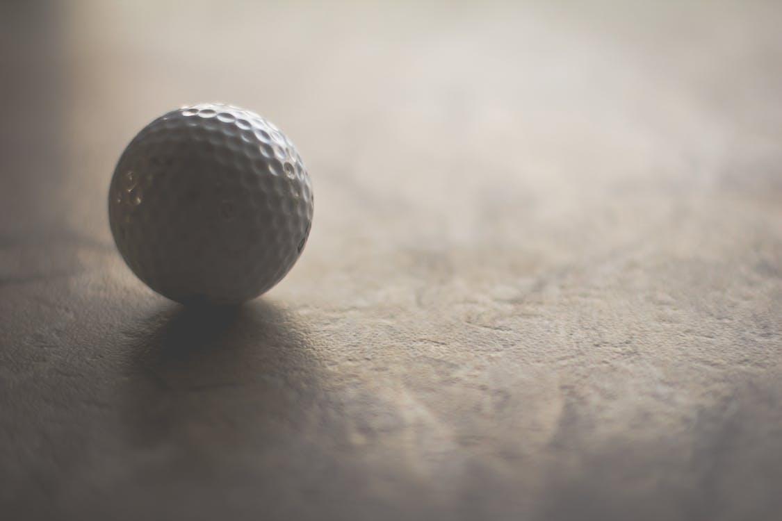 Free Close-Up Photography of Golf Ball Stock Photo