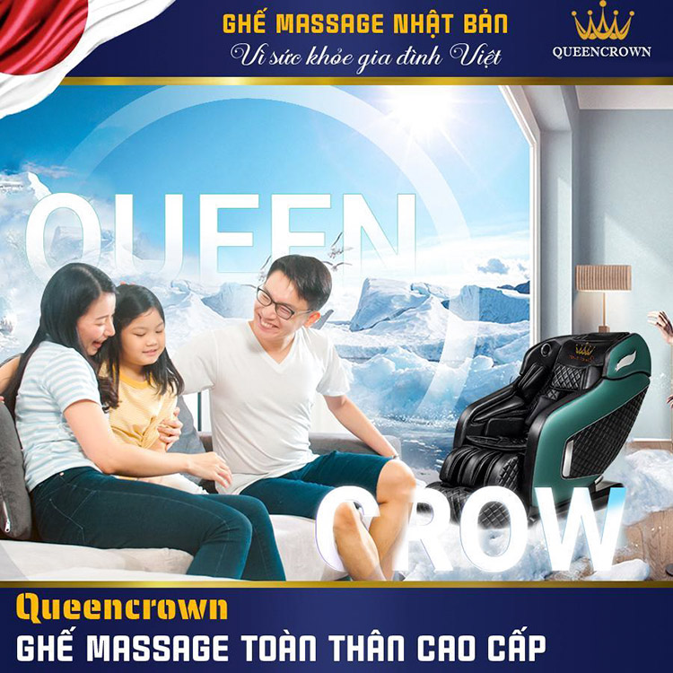ghế massage Queen Crown