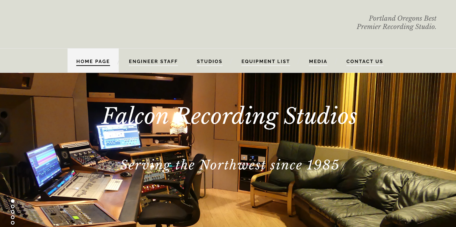 Falcon Recording studio One Of The Top 7 Best Recording Studios in Portland, Oregon