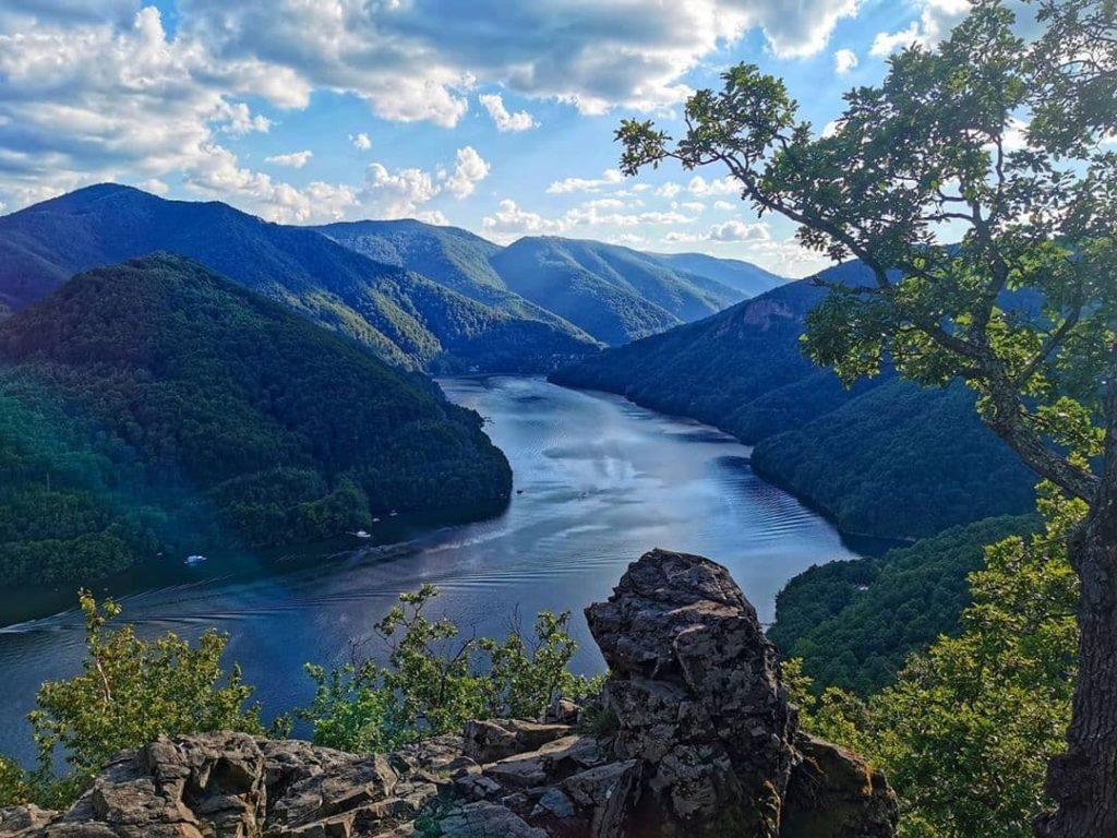 Lake Tarnita is a great day-trip option from Cluj-Napoca, Romania.