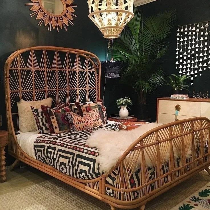 A Rattan Daybed