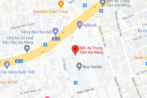 Địa điểm đón/trả khách tại Đà Nẵng