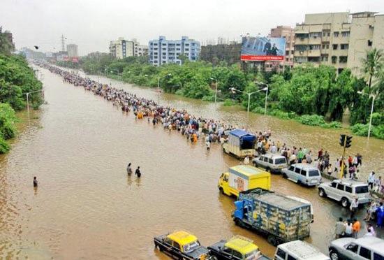 Image result for TWITTER PHOTOS OF MUMBAI FLOODS